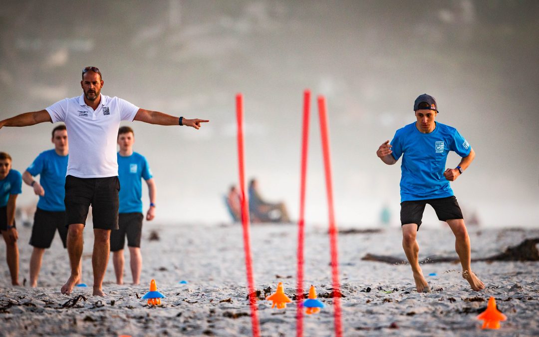 Gallery: Beach speed and agility training